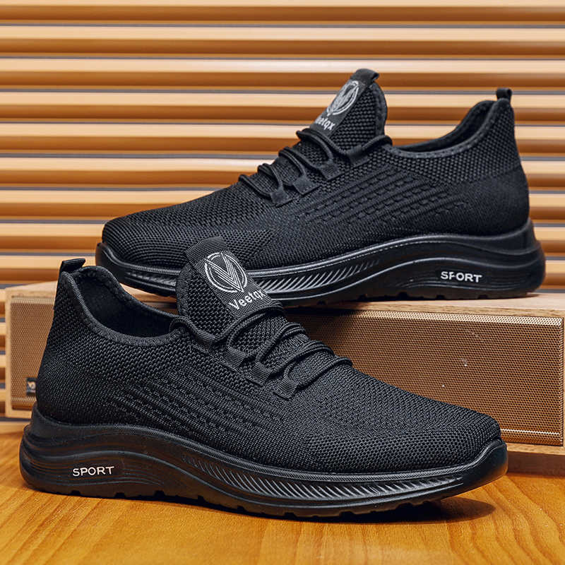 Men Shoes Brand - Non-slip Sole Platformed Canada Woven Shoes