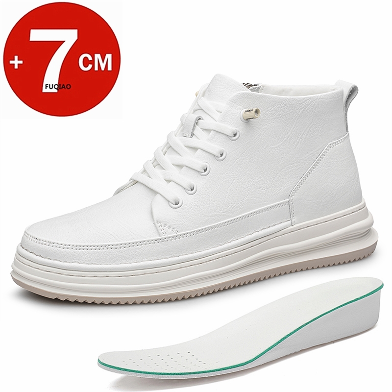 Men'S Shoes Increase Height - High-top Men Inner Heightening Shoes Cow