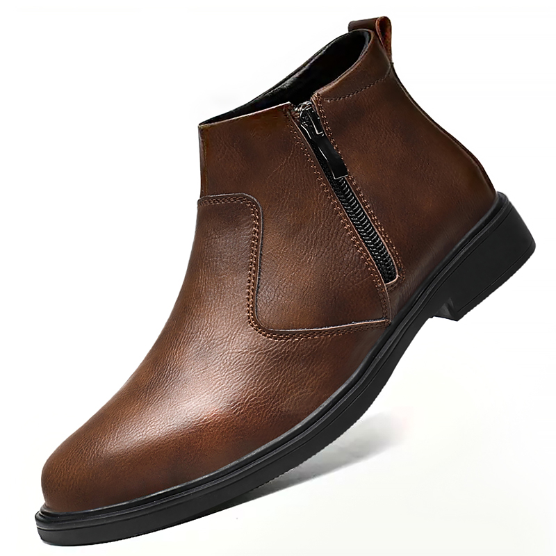 Men'S Shoes Dq - Autumn and Winter New High-Top Leather