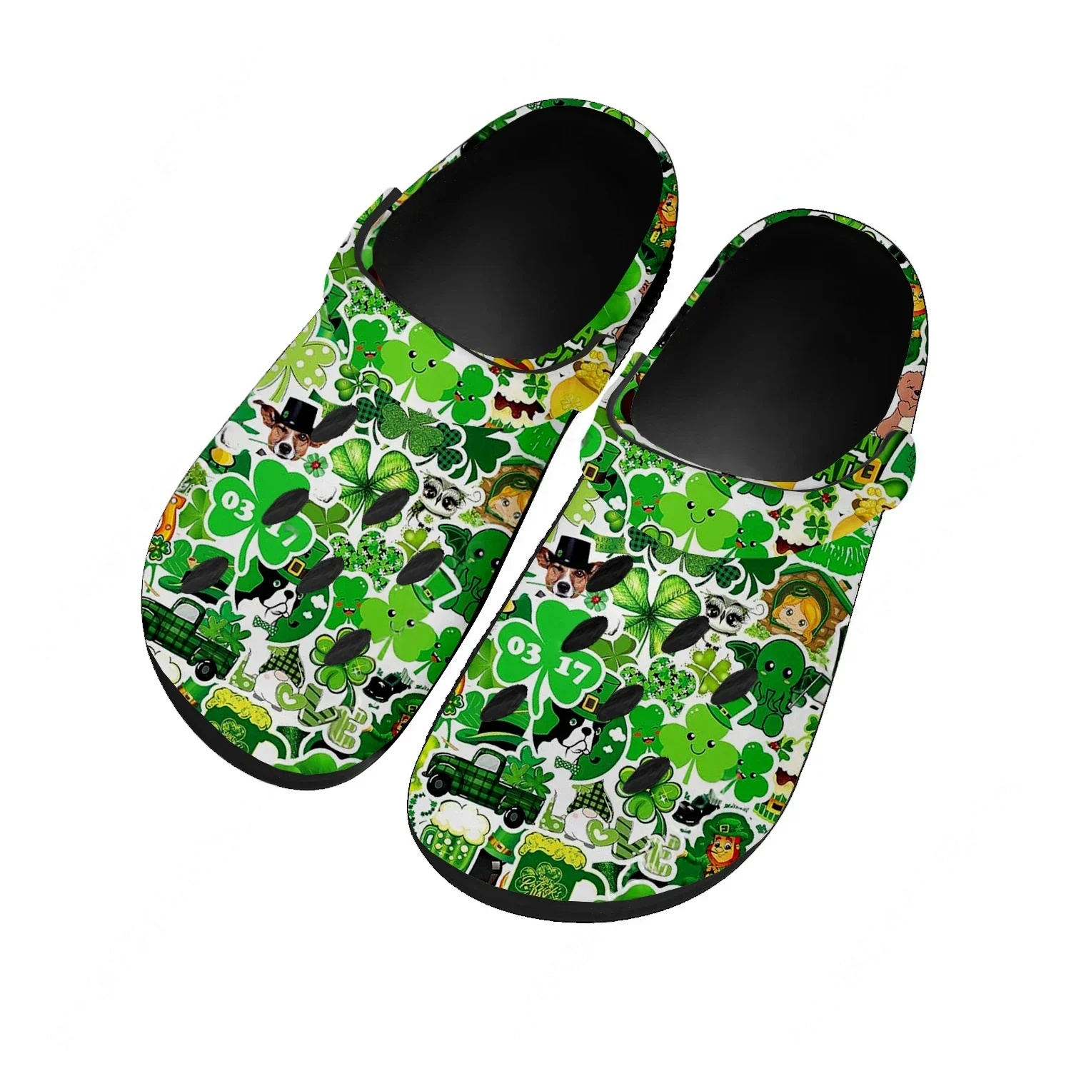 Men'S Shoes In Style - Lucky Shamrock St Patricks Day Water