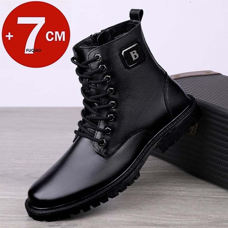 Men's Genuine Leather Elevator - Men'S Shoes Increase Height 리뷰 및 가격
