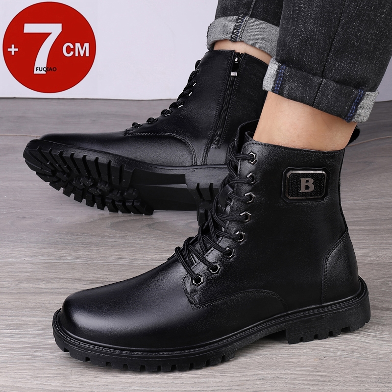 Men's Genuine Leather Elevator - Men'S Shoes Increase Height 리뷰 및 가격