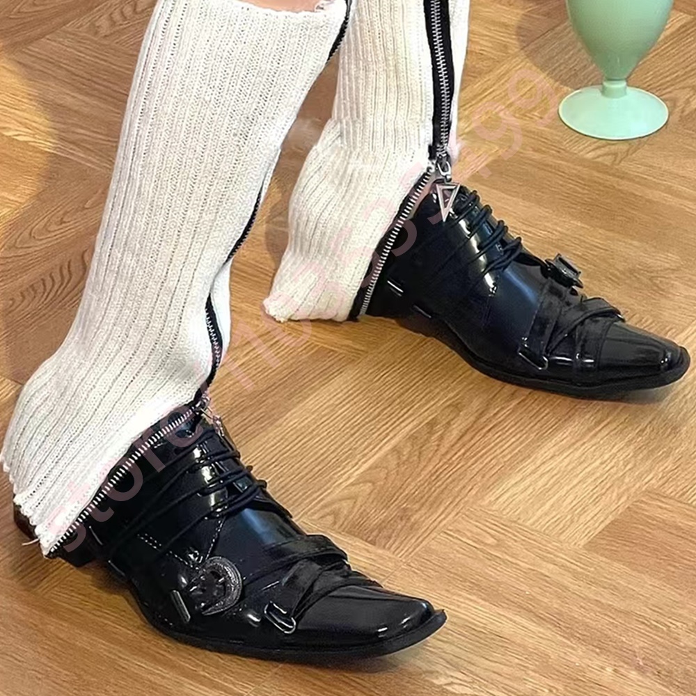 Black Pointed Toe Women's Thic - Men'S Shoes With Toes 리뷰 및 가격