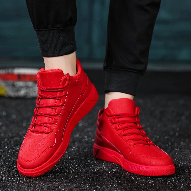 Keep Warm Men's Red High-Top L - Boat Shoe Leather 리뷰 및 가격