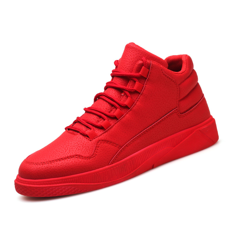 Keep Warm Men's Red High-Top L - Boat Shoe Leather 리뷰 및 가격