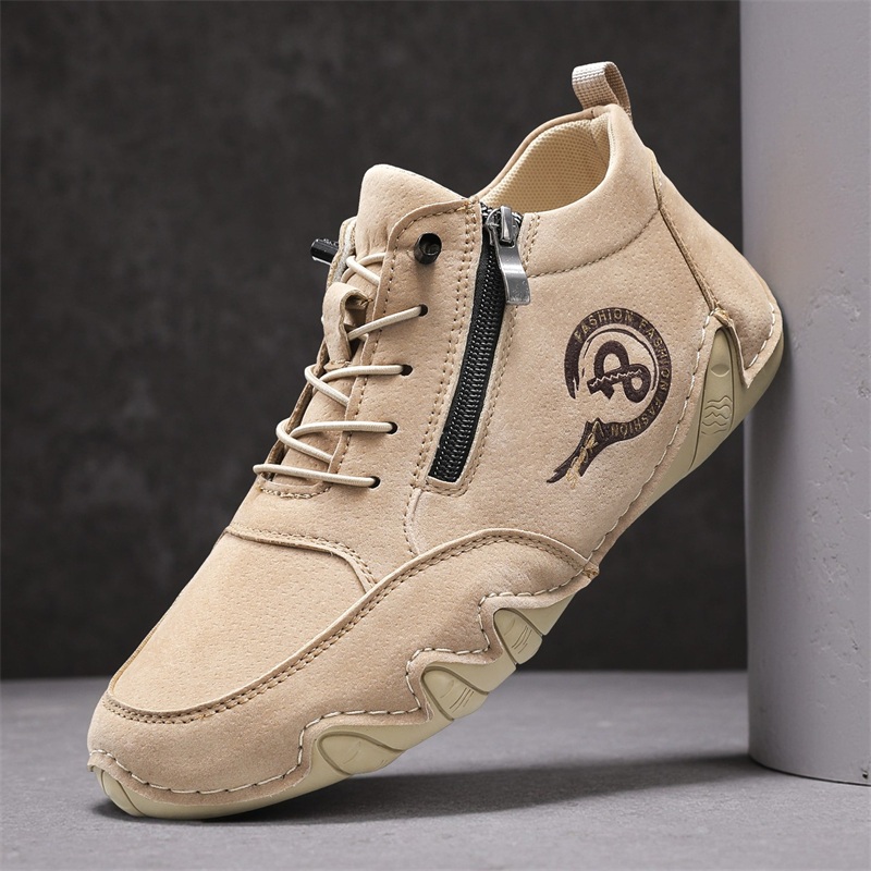 Artificial Leather Men High to - Boat Shoe Leather 리뷰 및 가격