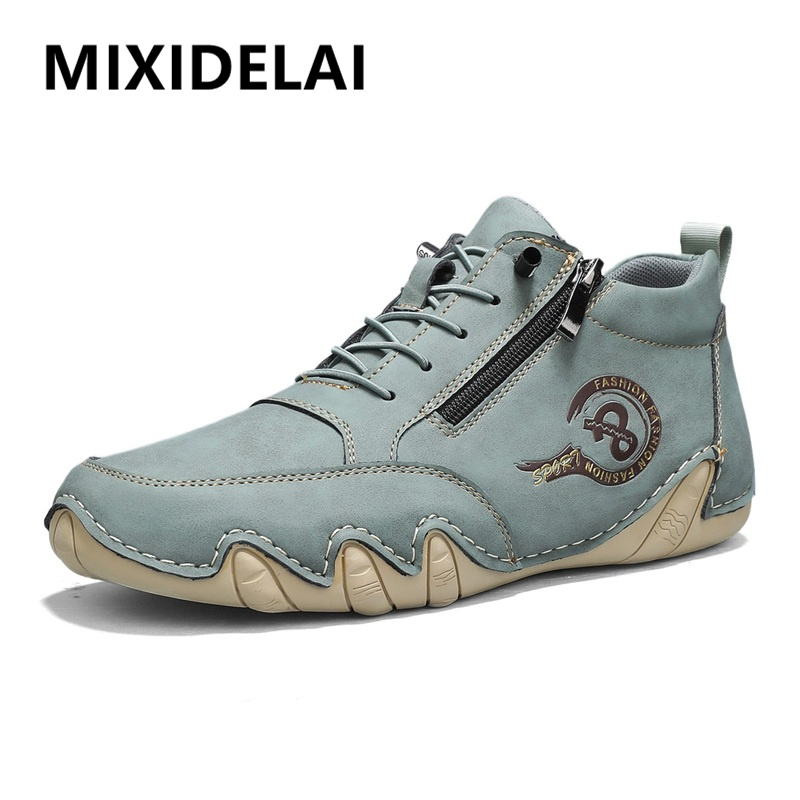 Artificial Leather Men High to - Boat Shoe Leather 리뷰 및 가격