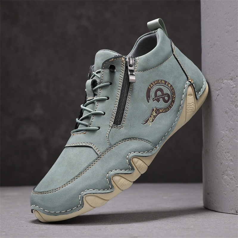 Artificial Leather Men High to - Boat Shoe Leather 리뷰 및 가격