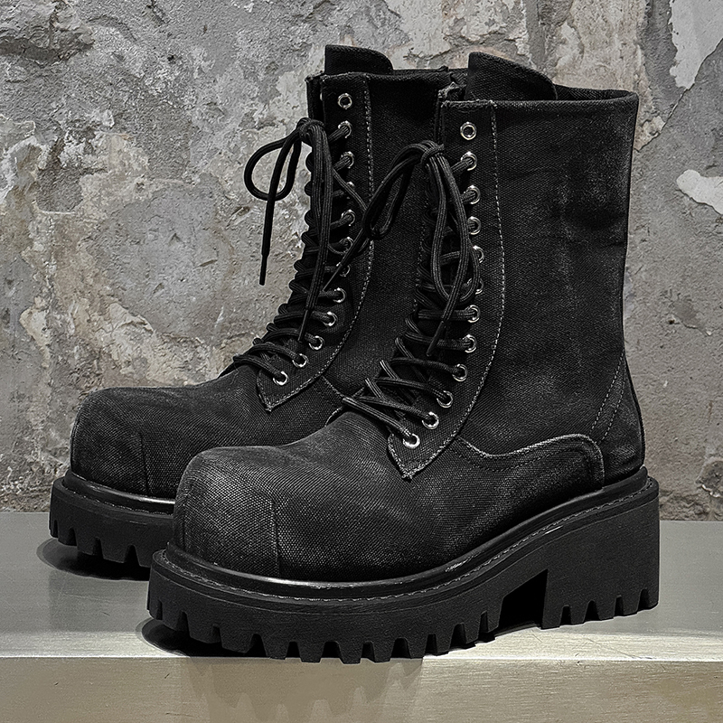 High Quality Retro Denim High  - Men'S Shoes Dq 리뷰 및 가격