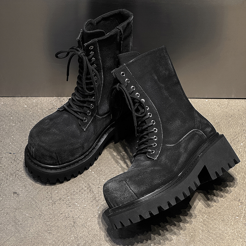 High Quality Retro Denim High  - Men'S Shoes Dq 리뷰 및 가격
