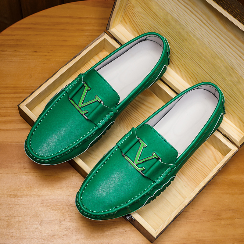 Large Size 38~48 Mens Loafers  - Boat Shoe Leather 리뷰 및 가격