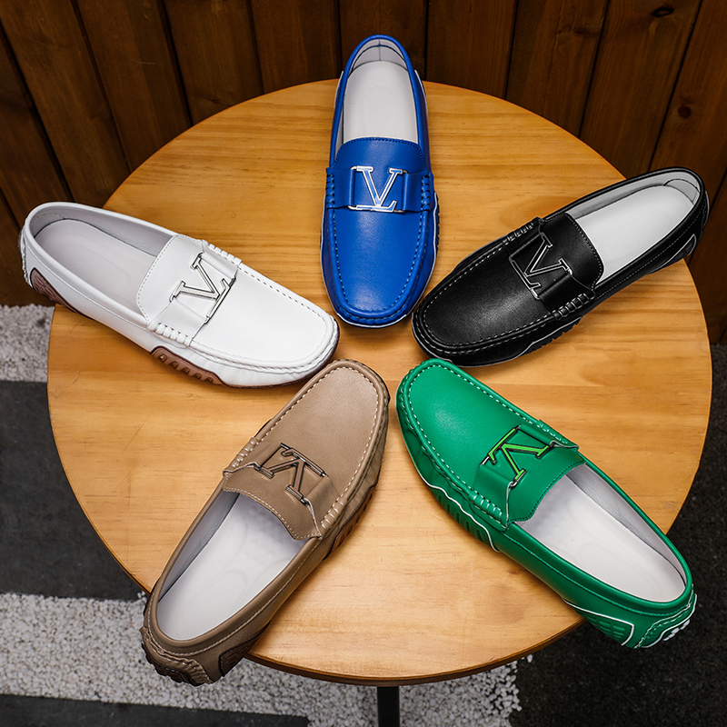 Large Size 38~48 Mens Loafers  - Boat Shoe Leather 리뷰 및 가격