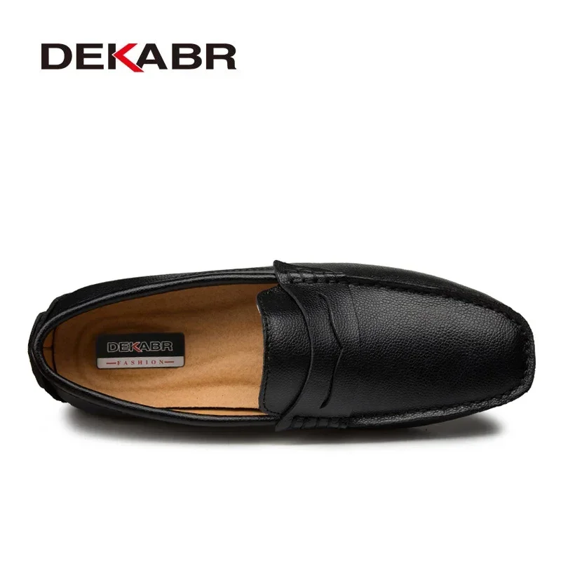 DEKABR Big Size 38~49 Men Loaf - Boat Shoe Leather 리뷰 및 가격