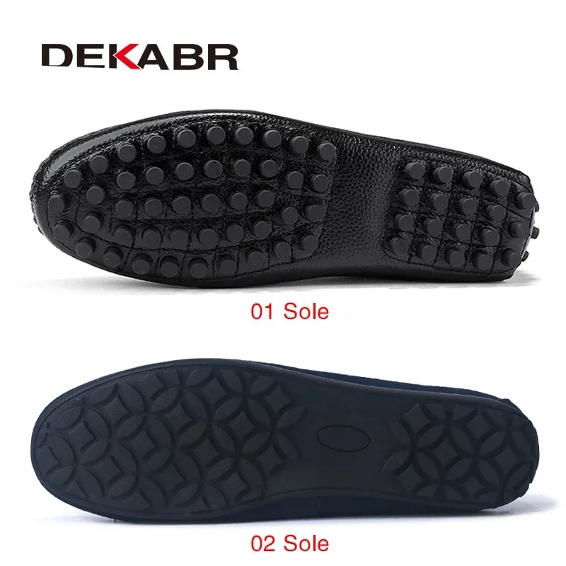 DEKABR Big Size 38~49 Men Loaf - Boat Shoe Leather 리뷰 및 가격