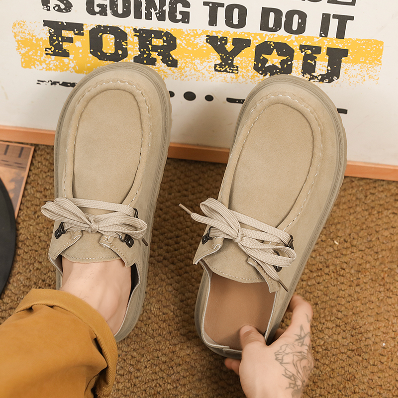 Platform Mules Men Backless Lo - Boat Shoe Leather 리뷰 및 가격