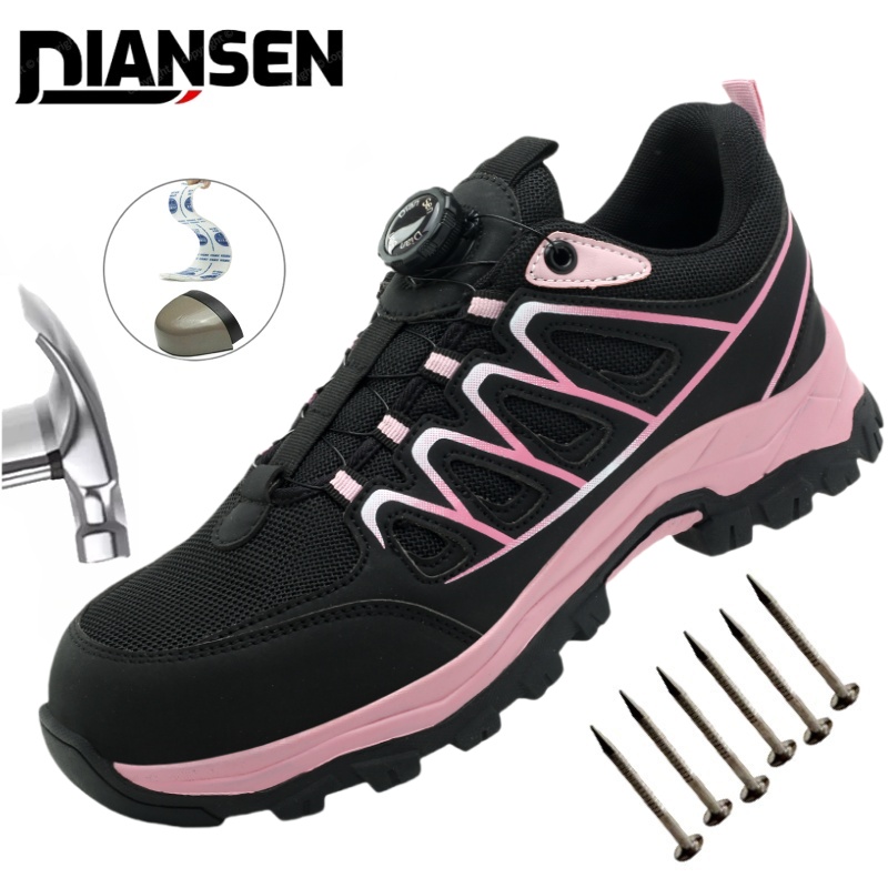 Ladies' Anti-Slip Safety Shoes - Men'S Shoes With Toes 리뷰 및 가격