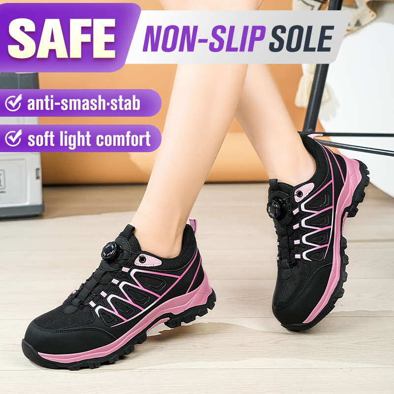 Ladies' Anti-Slip Safety Shoes - Men'S Shoes With Toes 리뷰 및 가격