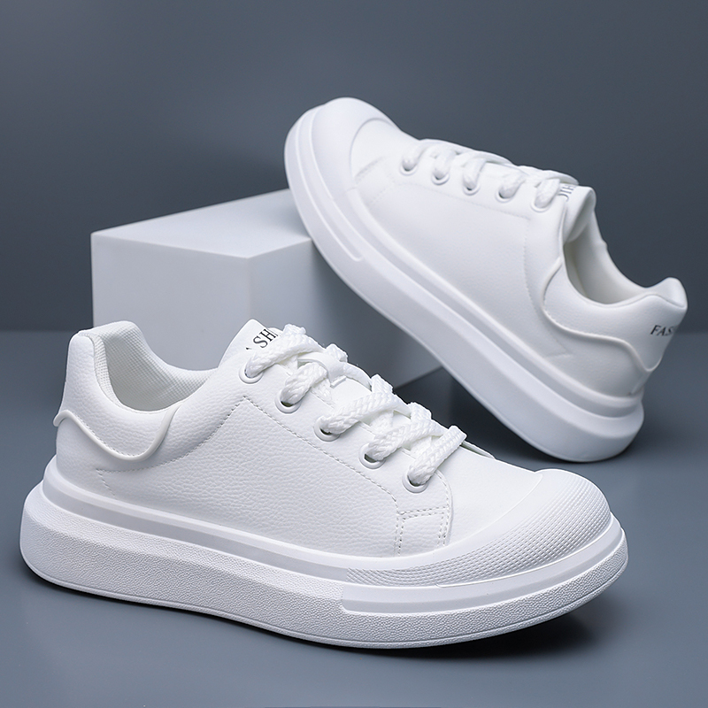 Men's White Leather Platform B - Boat Shoe Leather 리뷰 및 가격