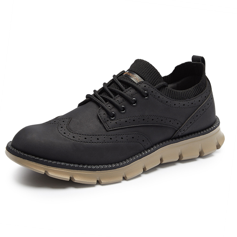Spring Autumn Mens Brogues Lea - Men'S Shoes Clearance Sale 리뷰 및 가격