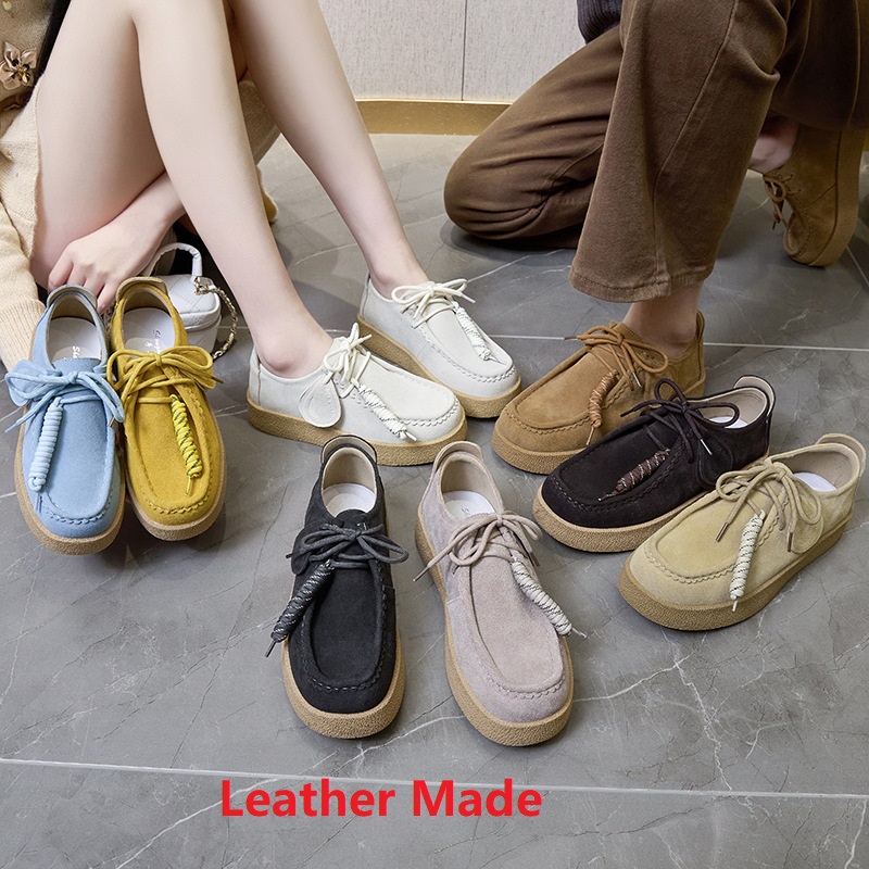 2025 New Unisex Women Men Genu - Boat Shoe Leather 리뷰 및 가격