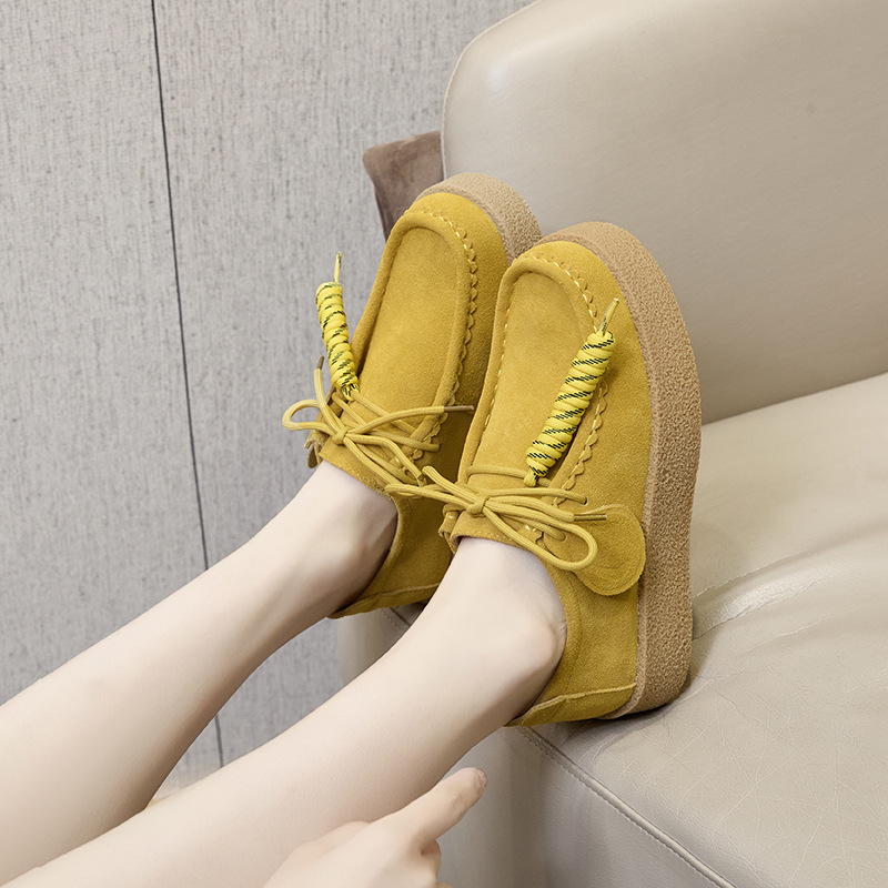 2025 New Unisex Women Men Genu - Boat Shoe Leather 리뷰 및 가격