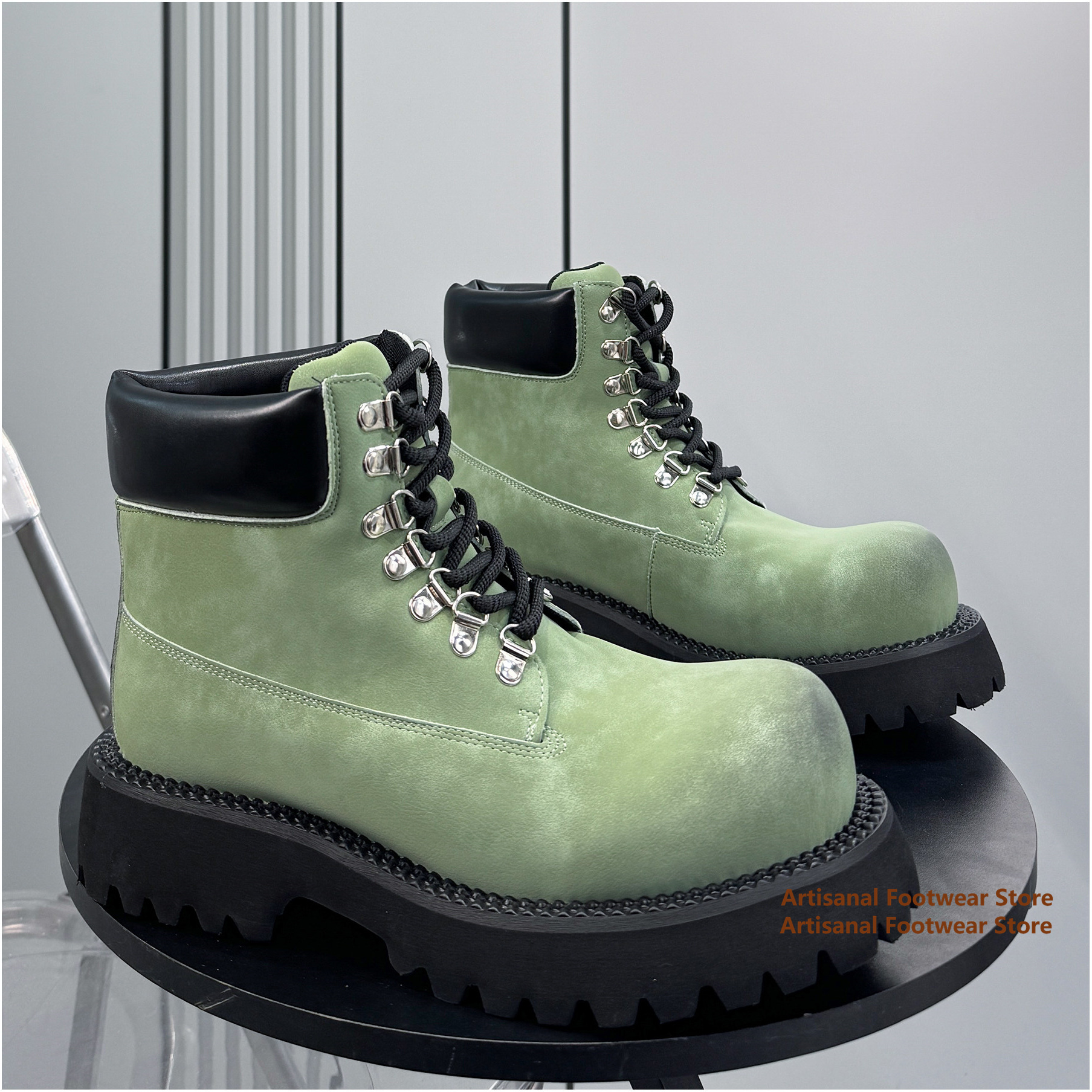 Thick-Soled High Top Men's Boo - Men'S Shoes Increase Height 리뷰 및 가격