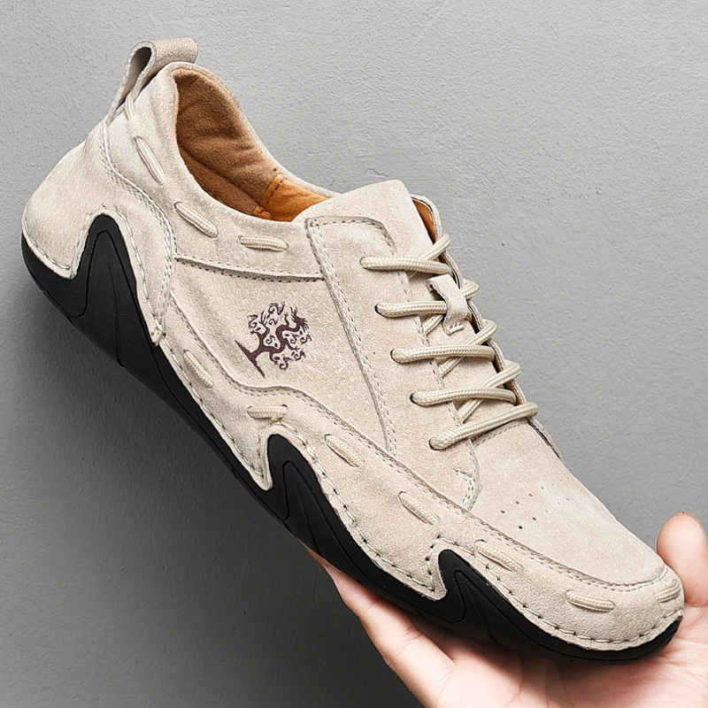 Outdoor Men Casual Shoes Men S - Boat Shoe Leather 리뷰 및 가격