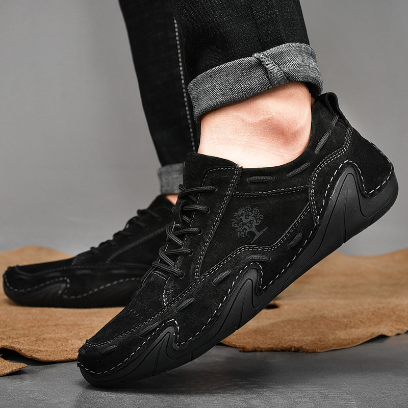 Outdoor Men Casual Shoes Men S - Boat Shoe Leather 리뷰 및 가격