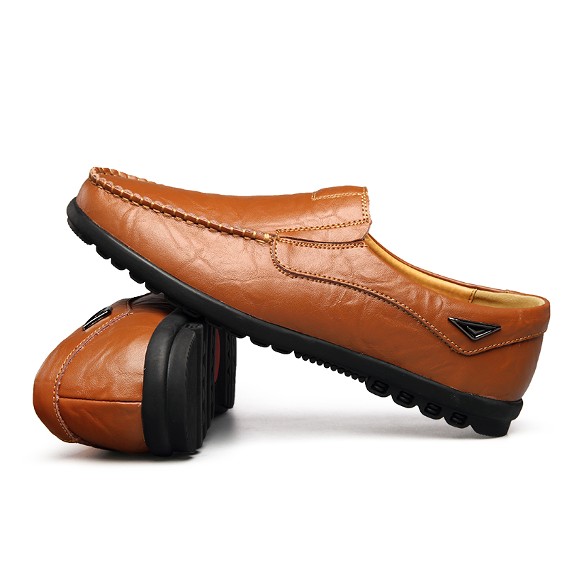 Genuine Leather Men Casual Sho - Boat Shoe Leather 리뷰 및 가격