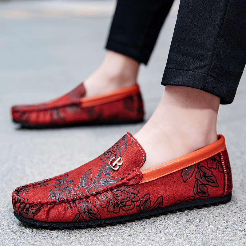 Leisure Leather Loafers Men De - Boat Shoe Leather 리뷰 및 가격
