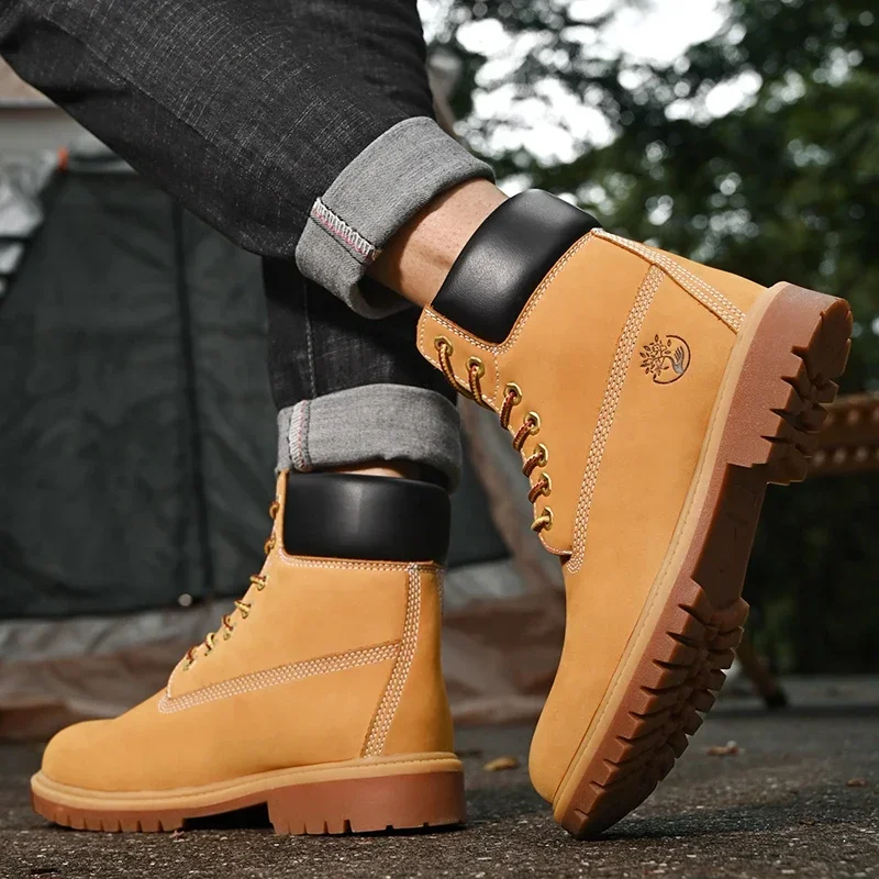 Boots Men High Top Boots High  - Men'S Shoes Dq 리뷰 및 가격