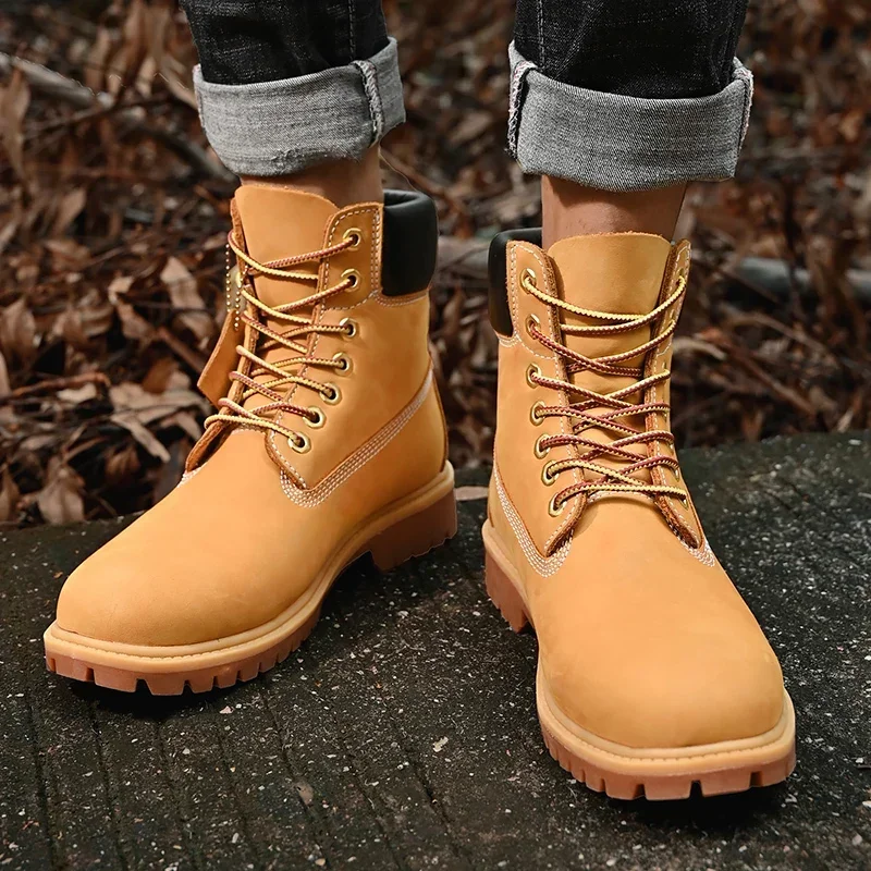 Boots Men High Top Boots High  - Men'S Shoes Dq 리뷰 및 가격
