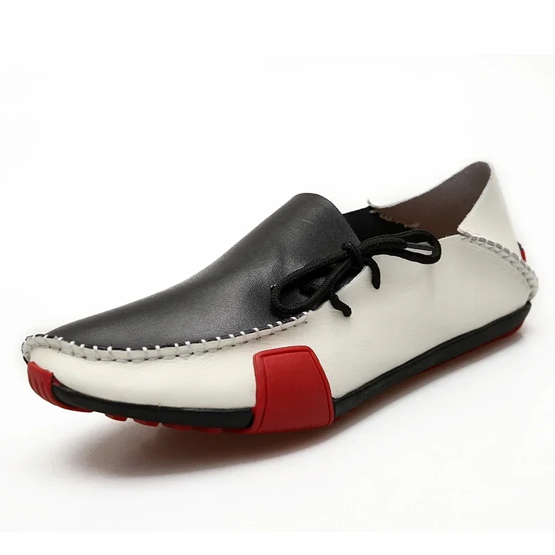 Men Shoes Leather Casual 2025  - Boat Shoe Leather 리뷰 및 가격