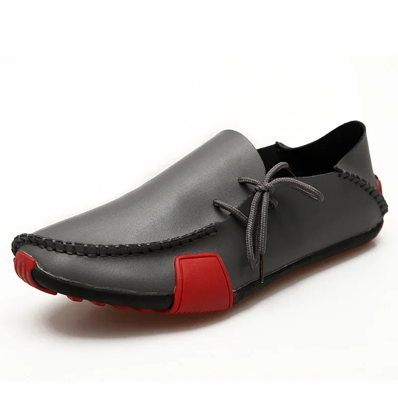 Men Shoes Leather Casual 2025  - Boat Shoe Leather 리뷰 및 가격