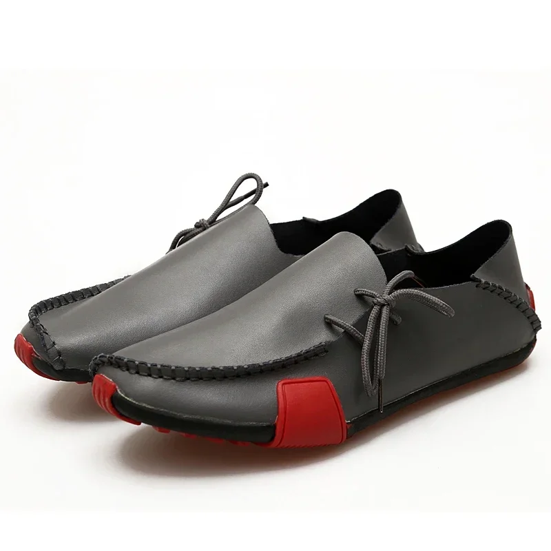 Men Shoes Leather Casual 2025  - Boat Shoe Leather 리뷰 및 가격
