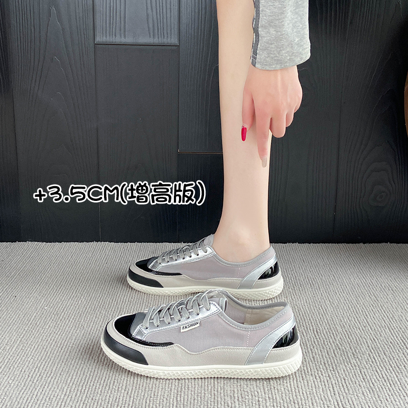 Women Casual Sneakers Low Top  - Men'S Shoes Increase Height 리뷰 및 가격